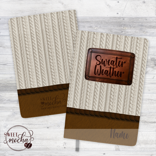 Sweater Weather Journal Notebook