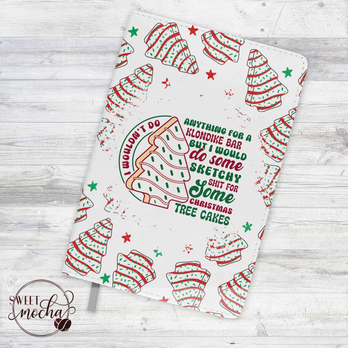 Christmas Cakes Journal Notebook