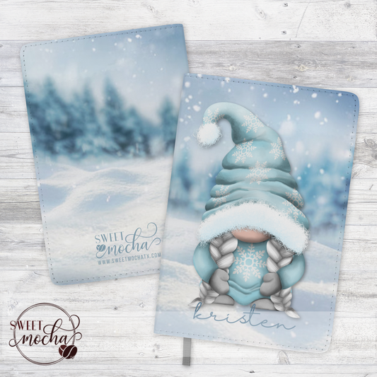 Winter Gnome Journal Notebook