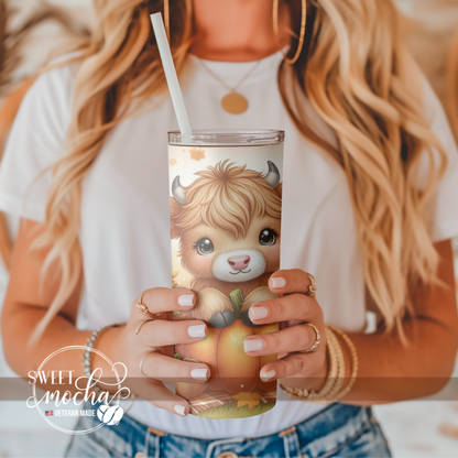 Fall Baby Highland Tumbler