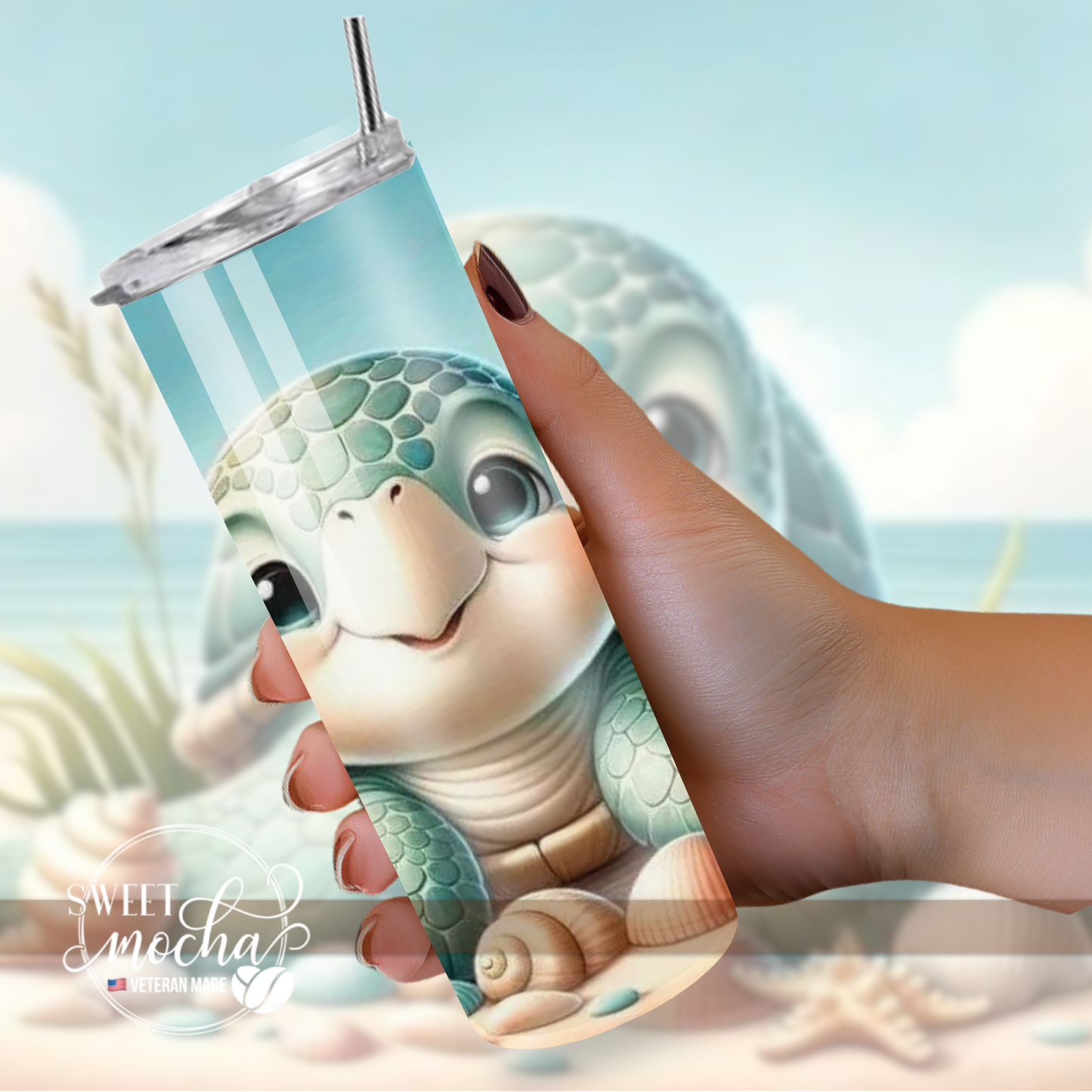 Baby Sea Turtle Tumbler