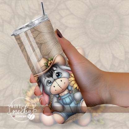 Sunflower Eeyore Tumbler