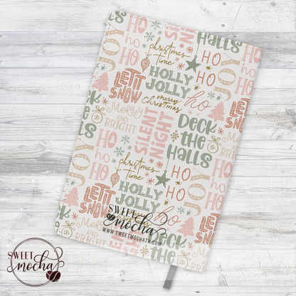 Holiday Word Collage Journal Notebook