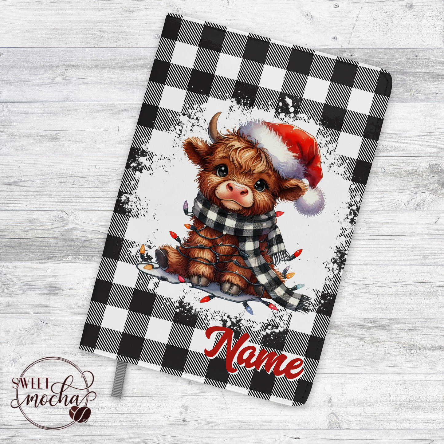 Buffalo Plaid Cozy Highland Journal Notebook