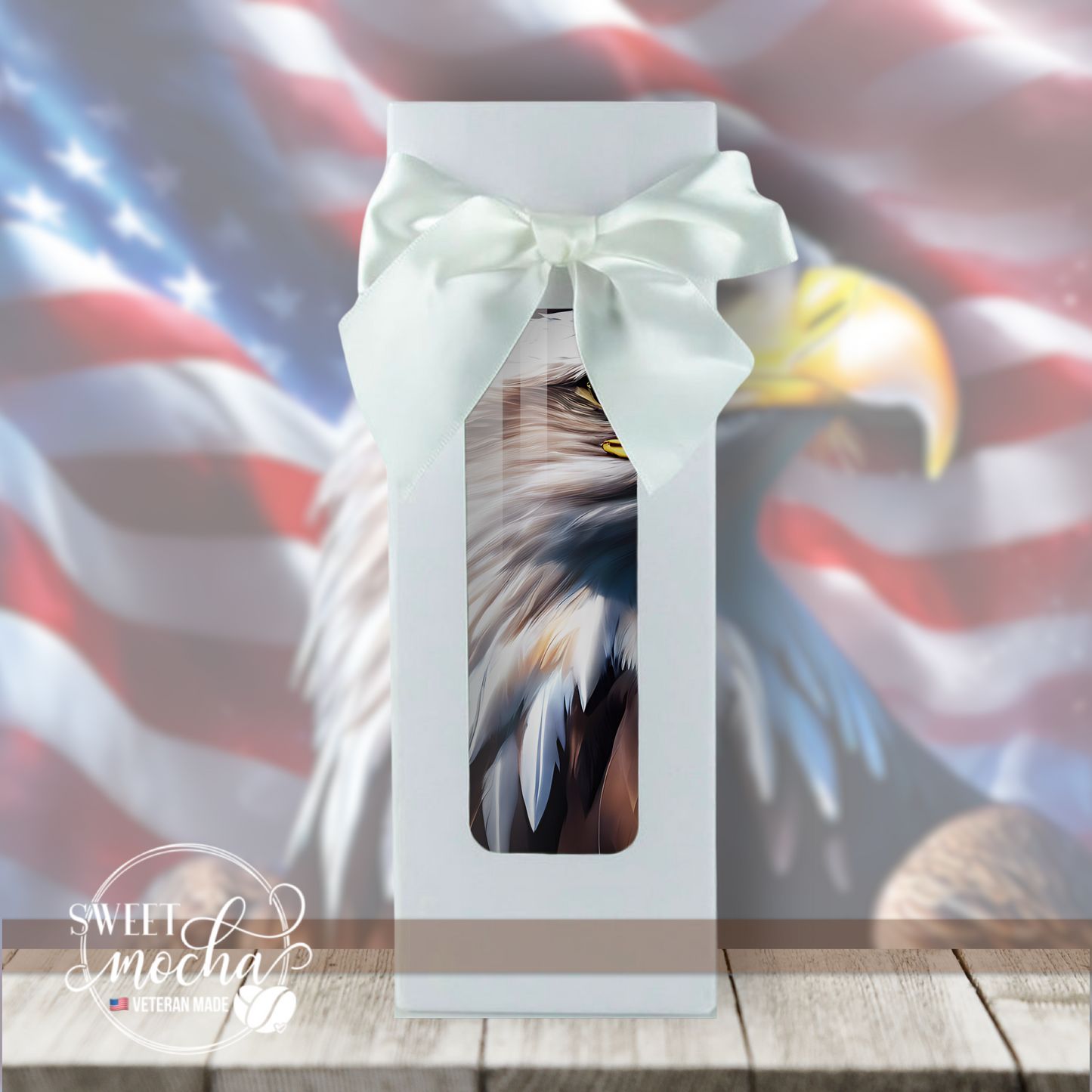 Patriotic Eagle Tumbler