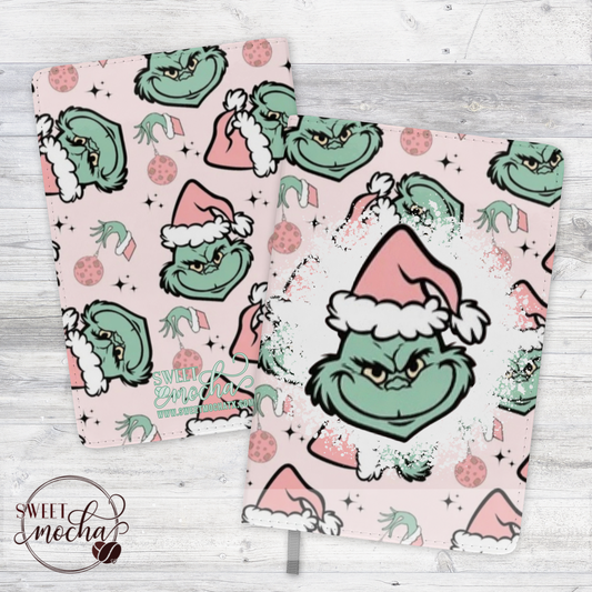 Pink Grinch Journal Notebook