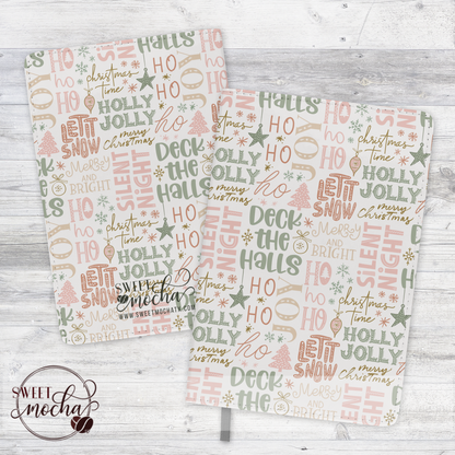 Holiday Word Collage Journal Notebook