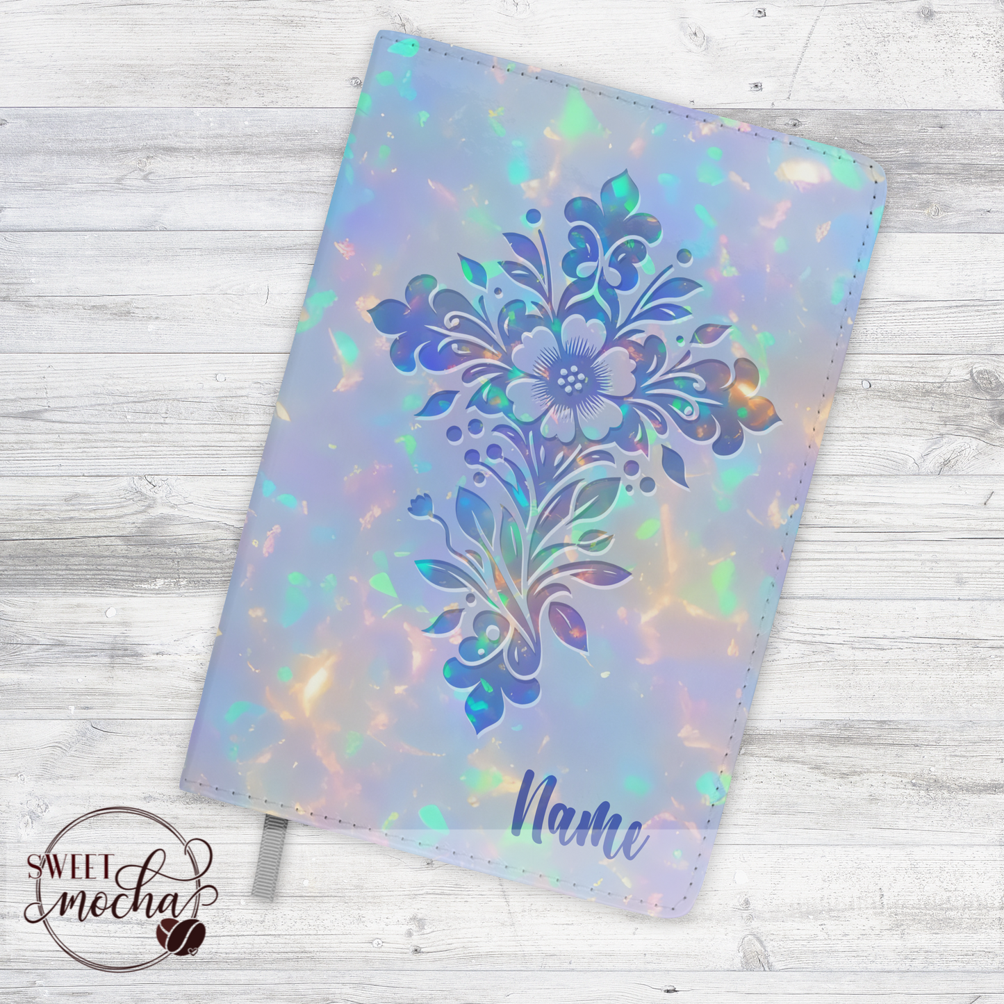 Floral Cross Journal Notebook