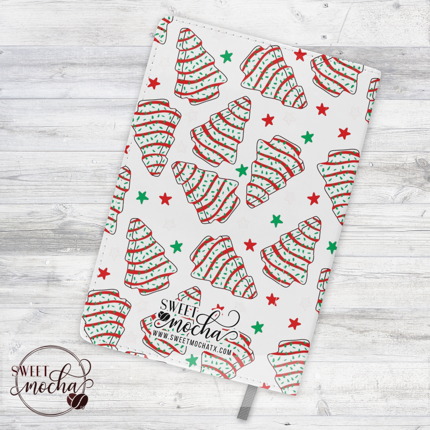 Christmas Cakes Journal Notebook