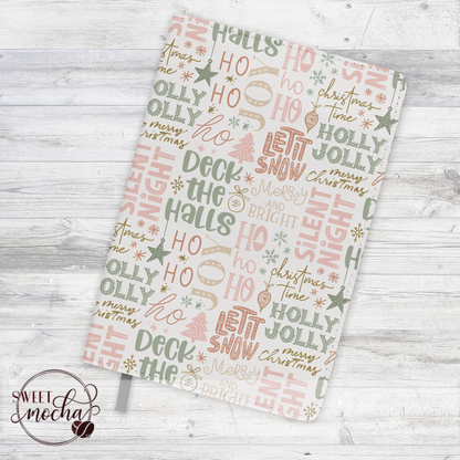 Holiday Word Collage Journal Notebook