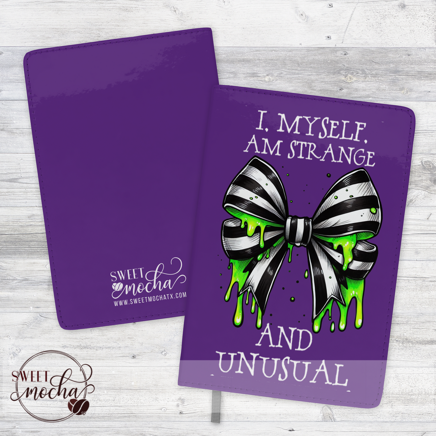 Beetlejuice Bow Journal Notebook