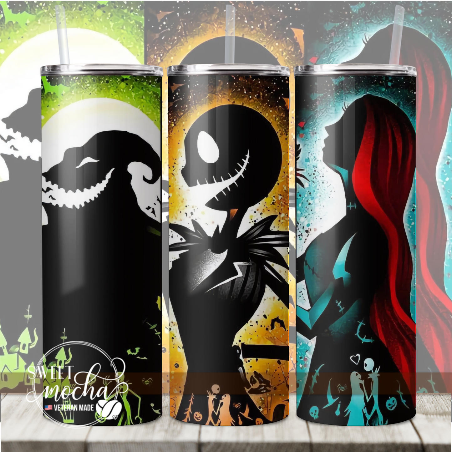 Oogie, Jack & Sally Tumbler