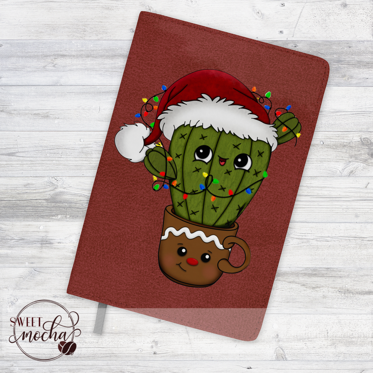 Christmas Cactus Journal Notebook