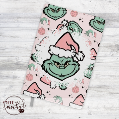 Pink Grinch Journal Notebook