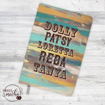 Country Singers Journal Notebook