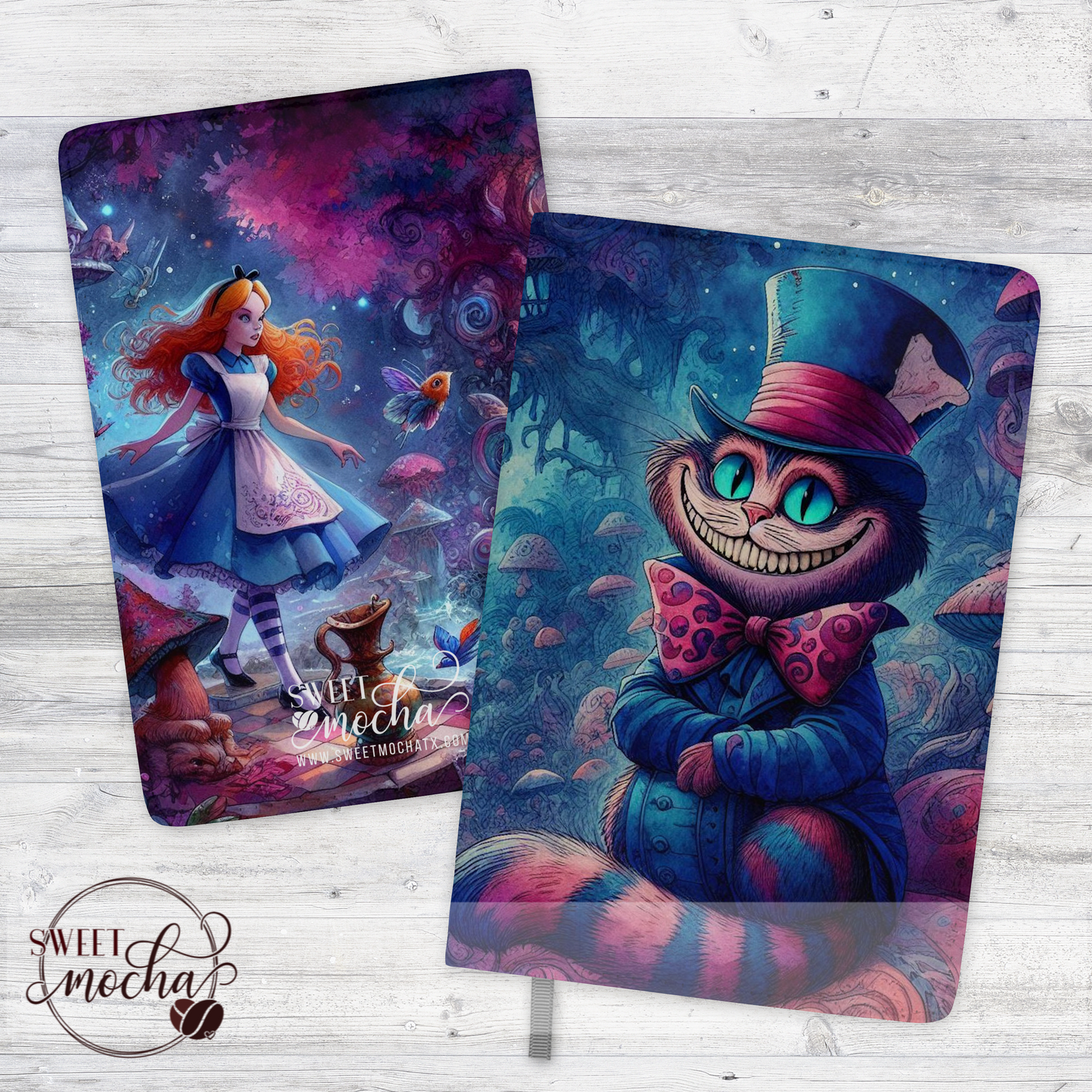 Alice & Cheshire Journal Notebook