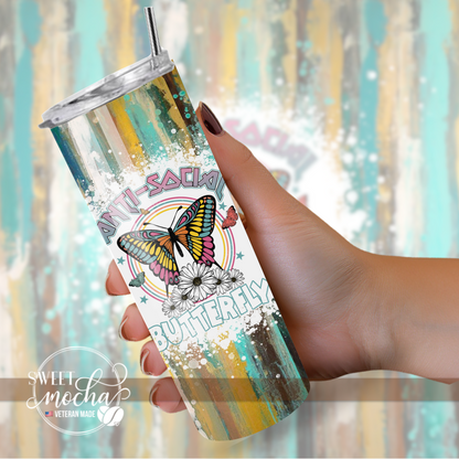 Antisocial Butterfly Tumbler