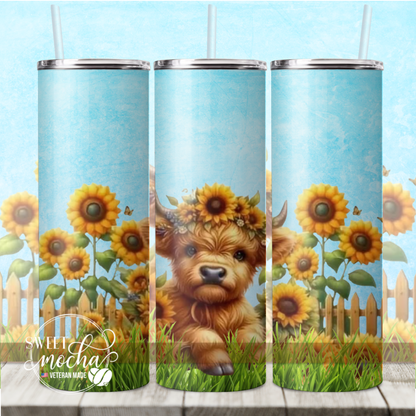 Blue Sky Highland Tumbler