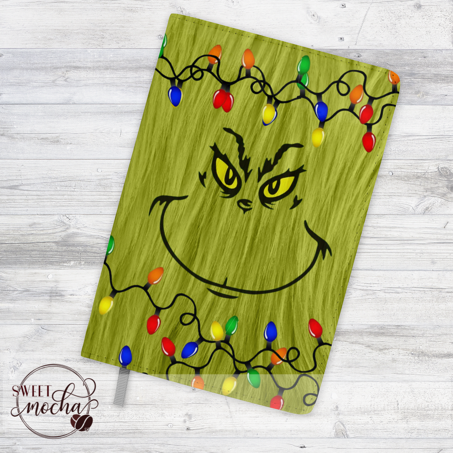 Grinch Lights Journal Notebook