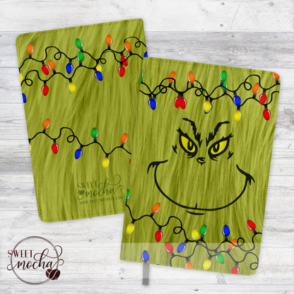 Grinch Lights Journal Notebook