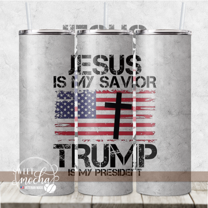 Jesus & Trump Tumbler