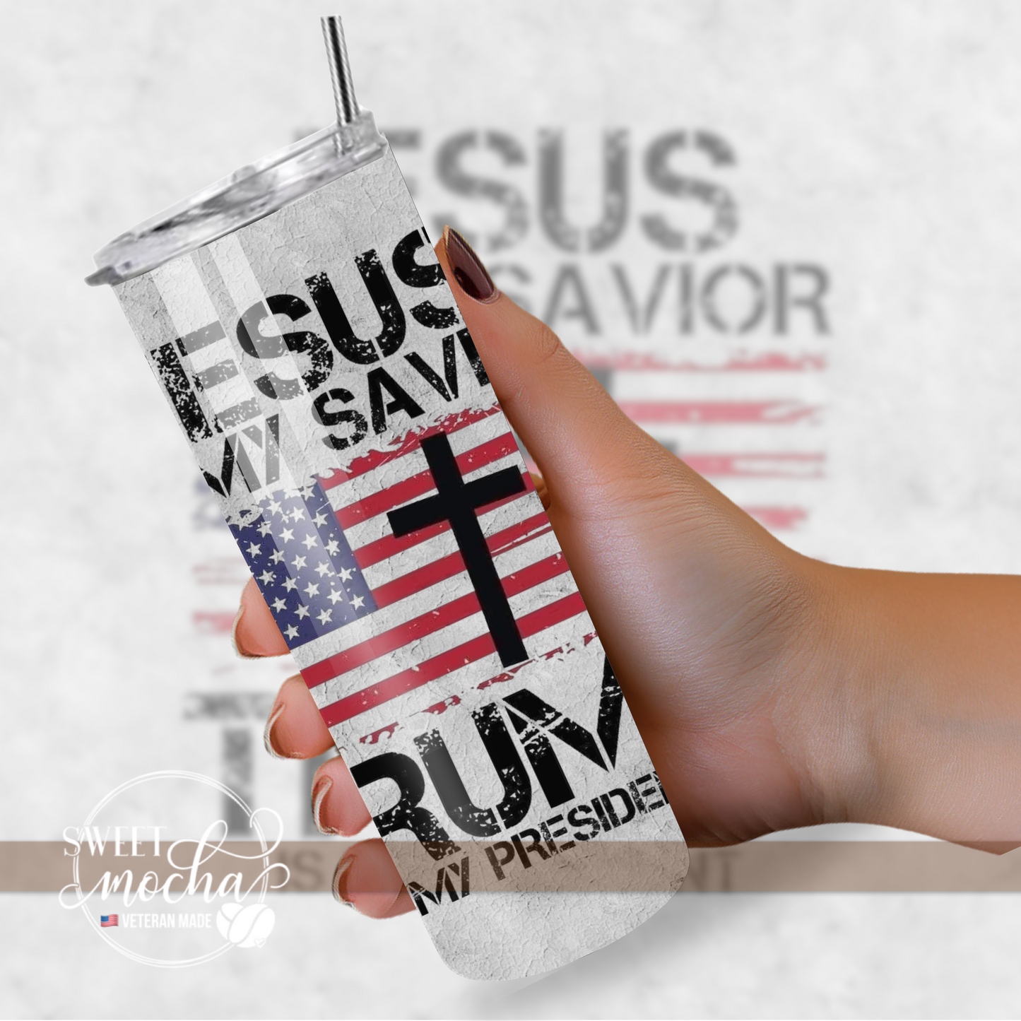 Jesus & Trump Tumbler