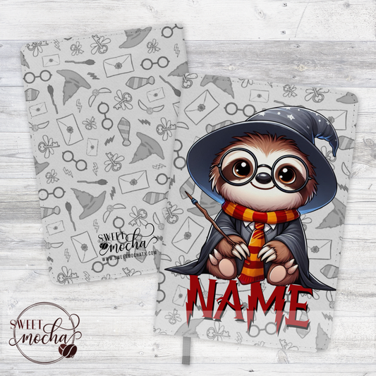 HP Wizard Sloth Journal Notebook