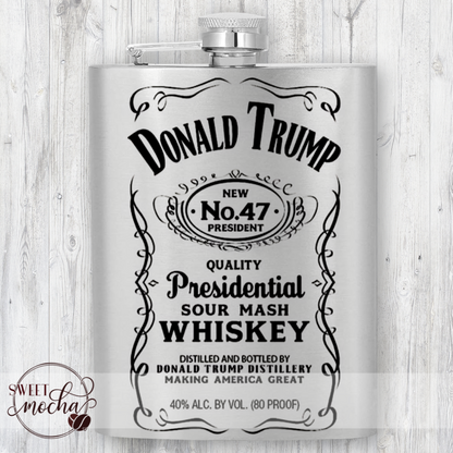 Trump No. 47 Stainless Flask Gift Set