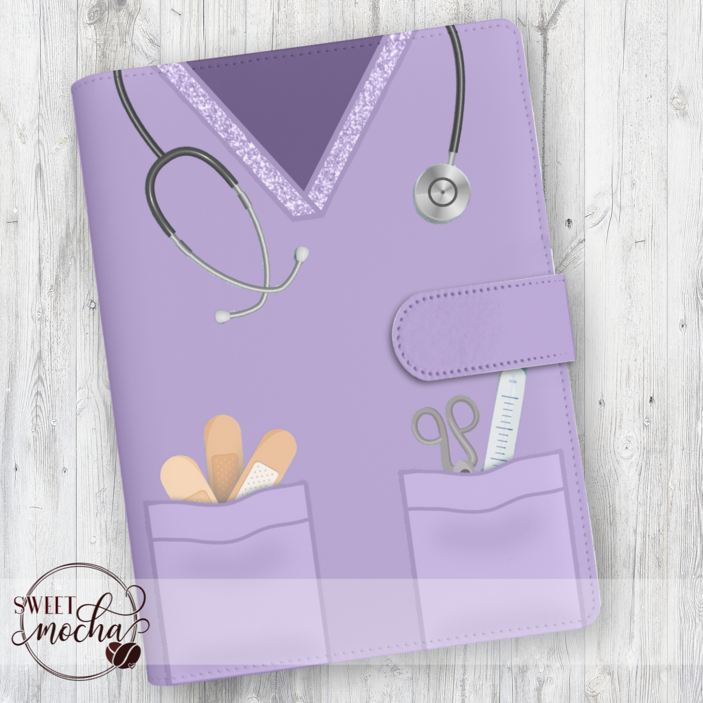 Purple Scrubs Planner