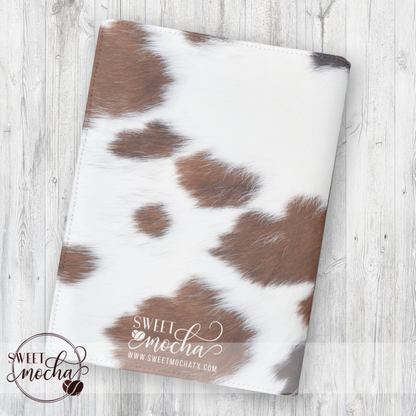 Brown Cow Hide Planner