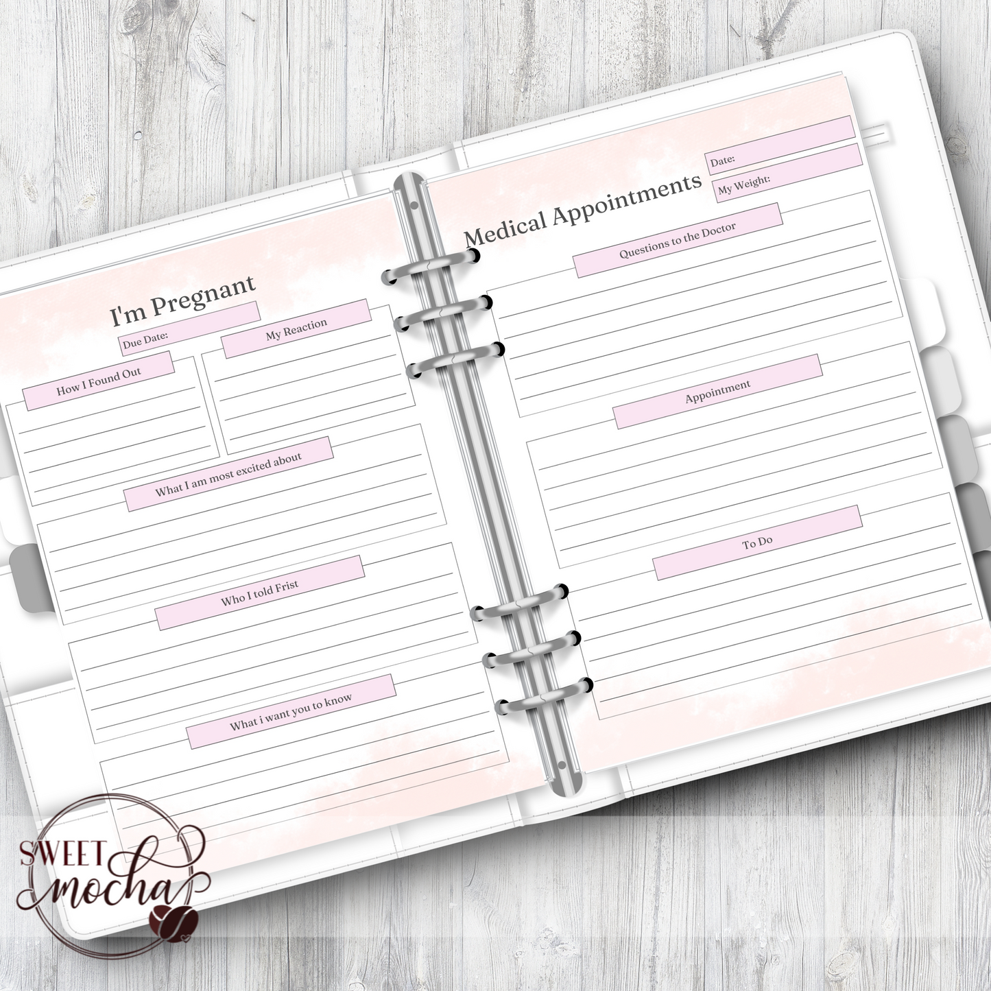 Pregnancy Planner Kit