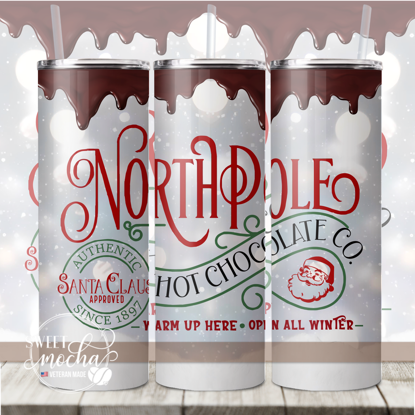 North Pole Hot Chocolate Tumbler